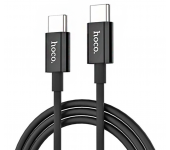 Кабель USB Hoco X23 Skilled charging data Type-C 1м (Черный)