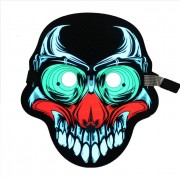 Звуковая светодиодная маска LED Mask 