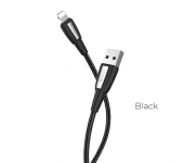 Кабель Hoco X39 Titan charging data cable for Lightning 1м (Черный)