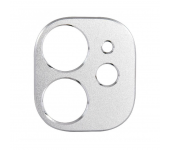 Защитная металлическая крышка на камеру для iPhone 11 (Серебро)