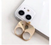 Защитная металлическая крышка на камеру для iPhone 11 (Золотой)