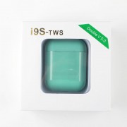 Беспроводные Bluetooth наушники i9S True Wireless Stereo с анимацией (Зеленый)