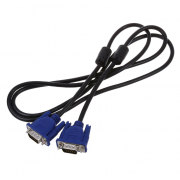 Адаптер переходник VGA-VGA M/M 150см (Черный с синим)