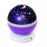 Детский ночник звездного неба Star Master Dream Rotating (Фиолетовый)