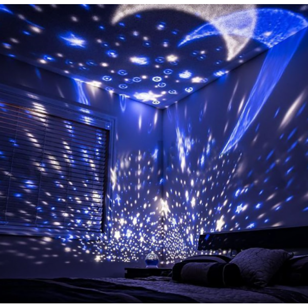 Детский ночник звездного неба Star Master Dream Rotating (Голубой)