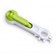 Универсальная открывалка и консервный нож для всего 6 в 1 Kitchen CanDo Can Opener (Белый с зеленым)