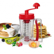 Универсальный миксер с дозатором Pancake Machine (Красный)