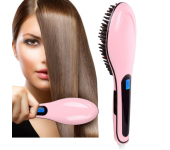 Расческа выпрямитель Fast Hair Straightener (Розовый)