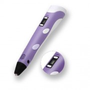 3D ручка 3DPen 2 с дисплеем облегченный корпус (Фиолетовая)