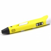 3D ручка 3DPen 2 с дисплеем облегченный корпус (Желтая)