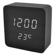 Настольные цифровые часы-будильник VST-872S (черные)