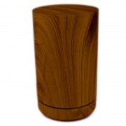 Ультразвуковой увлажнитель воздуха из древесины бамбука с диффузором эфирного масла (Темное дерево)