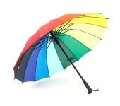 Зонт трость Rainbow Радуга 96 см. (Rainbow)