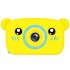 Детская цифровая мини камера фотоаппарат в форме медведя (Желтый)