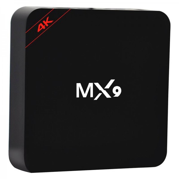 Смарт приставка ТВ MX9 Smart Box TV Android 8GB 128GB (Черная)