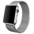Ремешок Milanese Loop для Apple Watch 38 40 мм (Серебристый)