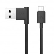 Кабель Hoco UPM10 L Shape Charging Cable For micro (Черный)