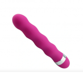 Женский клиторальный вагинальный вибратор 18см (Розовый)