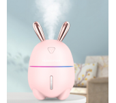 Ультразвуковой мини-увлажнитель воздуха Кролик (Розовый)