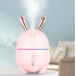 Ультразвуковой мини-увлажнитель воздуха Кролик (Розовый)