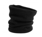 Зимний шарф бафф из флиса (Черный)