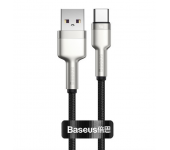 Кабель Baseus Cafule Series Metal Data Cable USB - Type-C 40W 0.25m CATJK-01 (Черный)