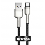 Кабель Baseus Cafule Series Metal Data Cable USB - Type-C 40W 0.25m CATJK-01 (Черный)