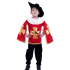 Детский маскарадный костюм Мушкетера размер M (Красный)