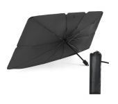 Зонт солнцезащитный для автомобиля (Черный)