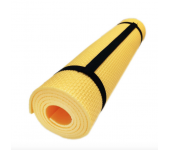 Коврик для йоги и фитнеса Fitness5, 1400x500x5 мм (Желтый)
