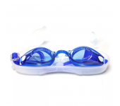 Очки для плавания для мальчиков и девочек в футляре (Синие)