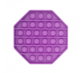 Пузырьковая сенсорная игрушка для детей Pop It (Фиолетовая)