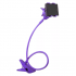 Универсальный гибкий держатель-прищепка для телефона (Фиолетовый)