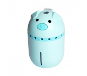 Увлажнитель воздуха Mini Pig со светодиодной подсветкой (Голубой)