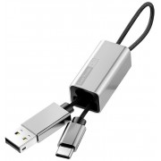 Кабель Baseus Pendant Card Reader ACDKQ-HG0S (Серебристый)
