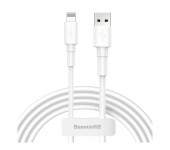 Кабель Baseus Mini Cable USB For iP 2.4A 1m CALSW-02 (Белый)