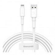Кабель Baseus Mini Cable USB For iP 2.4A 1m CALSW-02 (Белый)