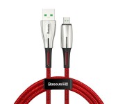 Кабель Baseus Waterdrop Cable USB For Micro 4A 1m CAMRD-B09 (Красный)