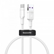 Кабель Baseus Double-ring Huawei quick charge cable USB For Type-C 5A 1m CATSH-B02 (Белый)