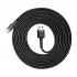 Кабель Baseus cafule Cable USB For Type-C 2A 3m CATKLF-UG1 (Серо-черный)
