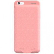Чехол-аккумулятор Baseus Plaid Backpack Power Bank Case 2500mAh For iPhone6/6S ACAPIPH6-BJ04 (Розовый)