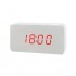 Настольные цифровые часы-будильник VST-863 (белые)