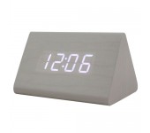 Настольные цифровые часы-будильник VST-861 (белый)