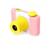 Детская цифровая мини камера фотоаппарат DL-D3 1080P цифровой (Розовый)