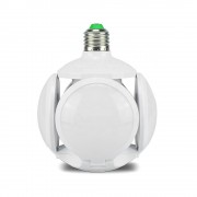 Складной светильник LED Footbool UFO Lamp для дома офиса складной низкое электропотребление защита от потребления E27 (Белый)
