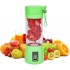 Бутылка блендер шейкер Daiweina Juicer Cup беспроводная компактная для овощей и фруктов для коктейлей смузи и пюре 380мл USB (Зеленый)