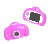 Детский фотоаппарат X400 (Розово-белый)