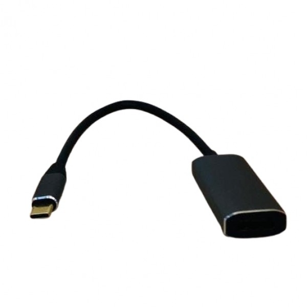 Адаптер-переходник ZH-A100E Type-C на HDMI/F 15cm (Черный)