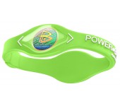 Браслет Power Balance SP-010, размер M (Зелено-белый)