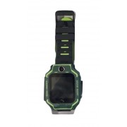 Детские умные часы Smart Watch X6 (Черно-зеленый)